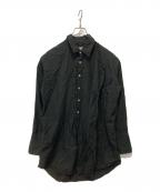 BED J.W. FORDベッドフォード）の古着「Long sleeve shirt」｜ブラック