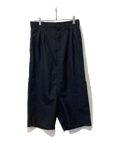 COMME des GARCONS SHIRT（コムデギャルソンシャツ）COMME des GARCONS SHIRT (コムデギャルソンシャツ) Polyester Gabardine Plain with Workstitch ブラック サイズ:Mの古着・服飾アイテム
