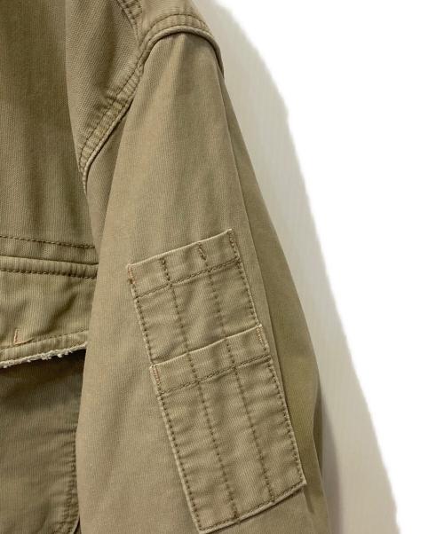 POLO JEANS CO.（ポロジーンズカンパニー）POLO JEANS CO. (ポロジーンズカンパニー) ワッペンミリタリージャケット カーキ サイズ:XLの古着・服飾アイテム