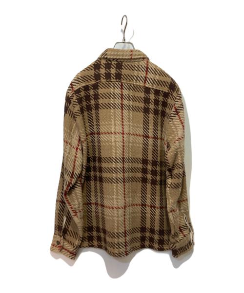 WAX LONDON（ワックスロンドン）wax london (ワックスロンドン) シャツジャケット ベージュ サイズ:Ｍの古着・服飾アイテム