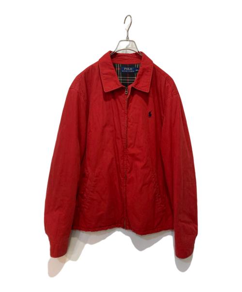 POLO RALPH LAUREN（ポロ・ラルフローレン）POLO RALPH LAUREN (ポロ・ラルフローレン) カバーオール レッド サイズ:Lの古着・服飾アイテム