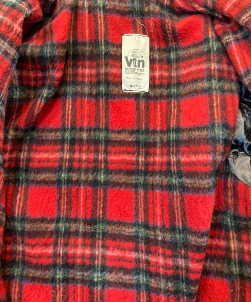 VTN（ブイティーエヌ）VTN (ブイティーエヌ) レザーコート ブラック サイズ:44の古着・服飾アイテム