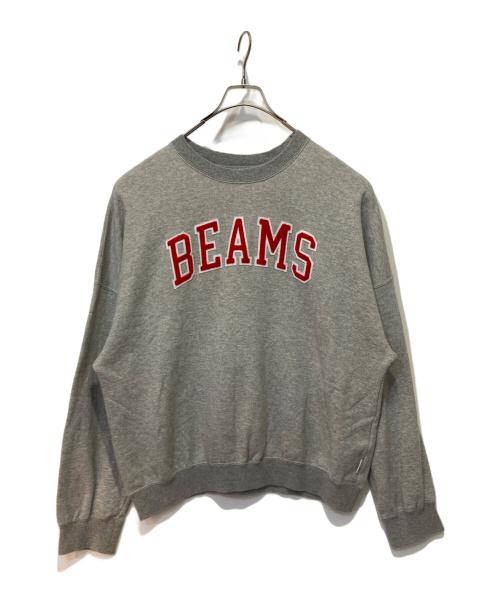 TTT MSW（ティー）TTT MSW (ティー) BEAMS (ビームス) コラボ Sweatshirt グレー サイズ:Ｍの古着・服飾アイテム