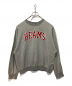 TTT MSW×BEAMSティー×ビームス）の古着「コラボ Sweatshirt」｜グレー
