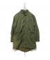 ー（ー）の古着「M65フィッシュテールコート」｜グリーン