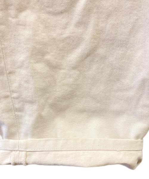 RRL（ダブルアールエル）RRL (ダブルアールエル) ワイドデニムパンツ ホワイト サイズ:38/34の古着・服飾アイテム