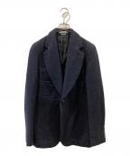 COMME des GARCONS HOMME PLUSコムデギャルソンオムプリュス）の古着「Wool Tailored Jacket」｜ネイビー
