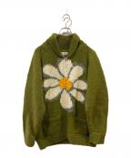 mcmachon woolenマクマーンウーレン）の古着「カーディガン」｜グリーン