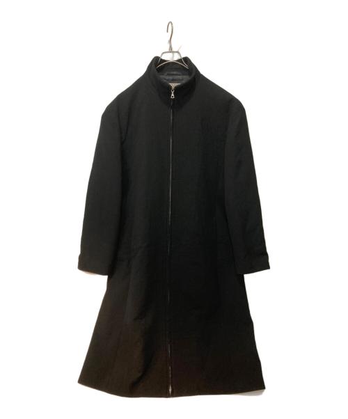 KATHARINE HAMNETT（キャサリンハムネット）KATHARINE HAMNETT (キャサリンハムネット) ロングコート ブラック サイズ:Lの古着・服飾アイテム