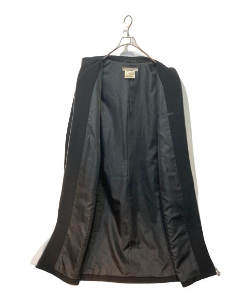 KATHARINE HAMNETT（キャサリンハムネット）KATHARINE HAMNETT (キャサリンハムネット) ロングコート ブラック サイズ:Lの古着・服飾アイテム