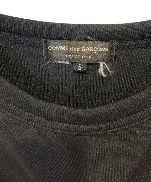 COMME des GARCONS HOMME PLUS（コムデギャルソンオムプリュス）COMME des GARCONS HOMME PLUS (コムデギャルソンオムプリュス) 半袖カットソー ブラック サイズ:Sの古着・服飾アイテム