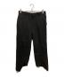 COMME des GARCONS HOMME PLUS（コムデギャルソンオムプリュス）の古着「クロップドパンツ」｜ブラック
