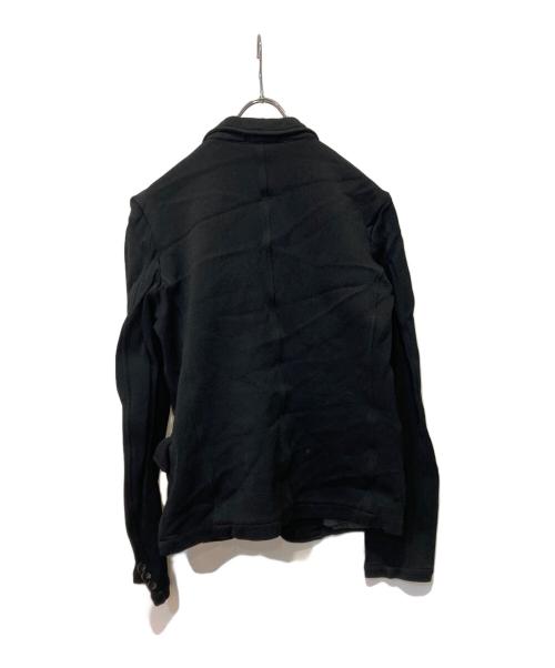 COMME des GARCONS HOMME（コムデギャルソン オム）COMME des GARCONS HOMME (コムデギャルソン オム) ポリ混紡シワジャケット ブラック サイズ:ssの古着・服飾アイテム