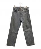 OUR LEGACYアワーレガシー）の古着「THIRD CUT デニムパンツ」｜グレー
