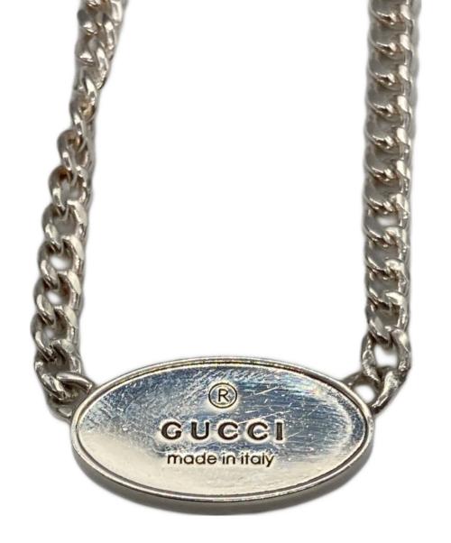 GUCCI（グッチ）GUCCI (グッチ) トレードマークネックレス シルバーの古着・服飾アイテム