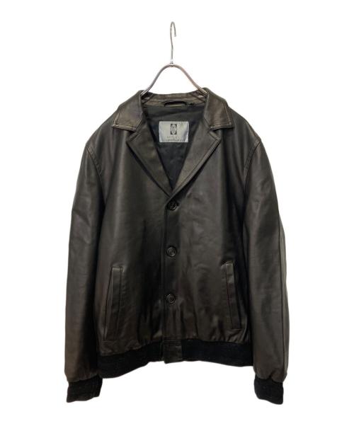 MOLEC（モレク）MOLEC (モレク) シープスキンレザージャケット ブラック サイズ:50の古着・服飾アイテム