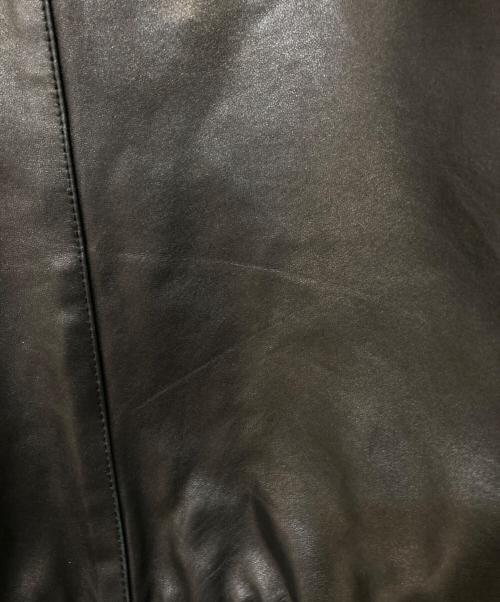 MOLEC（モレク）MOLEC (モレク) シープスキンレザージャケット ブラック サイズ:50の古着・服飾アイテム