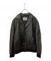 MOLEC（モレク）の古着「シープスキンレザージャケット」｜ブラック