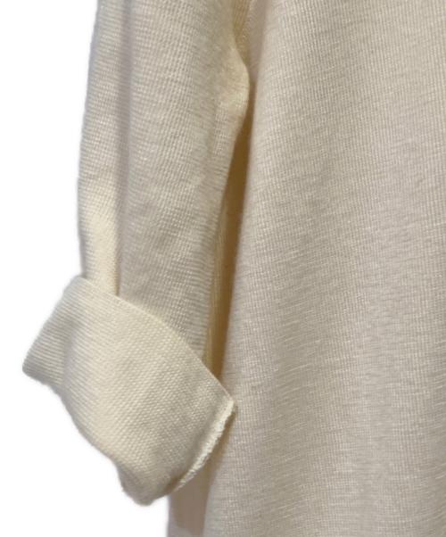 JIL SANDER（ジルサンダー）JIL SANDER (ジルサンダー) カシミヤ混ニットワンピース アイボリー サイズ:38の古着・服飾アイテム