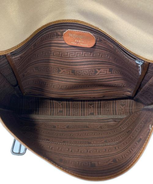 Yves Saint Laurent（イヴサンローラン）Yves Saint Laurent (イヴサンローラン) ショルダーサファリバッグの古着・服飾アイテム
