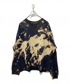 Championチャンピオン）の古着「タイダイスウェット」｜ブラック