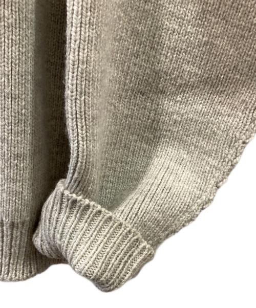 UNUSED（アンユーズド）UNUSED (アンユーズド) HALF ZIP KNIT グレー サイズ:4の古着・服飾アイテム