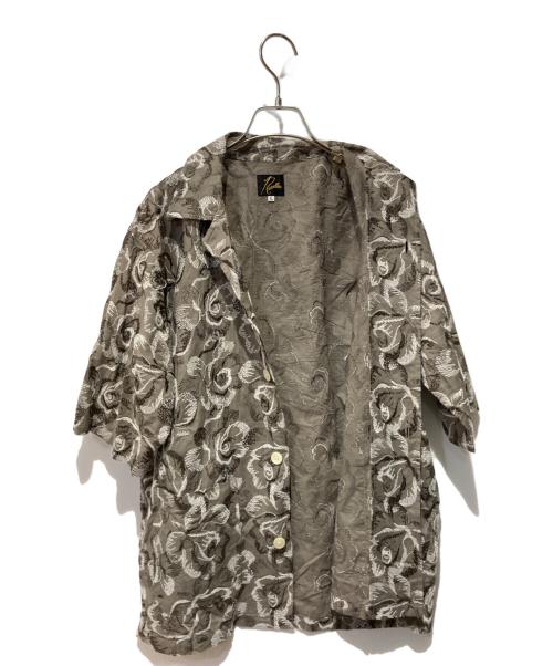 Needles（ニードルズ）Needles (ニードルズ) 半袖シャツ グレー サイズ:Ｌの古着・服飾アイテム