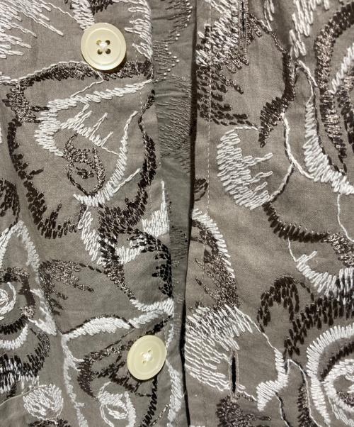 Needles（ニードルズ）Needles (ニードルズ) 半袖シャツ グレー サイズ:Ｌの古着・服飾アイテム