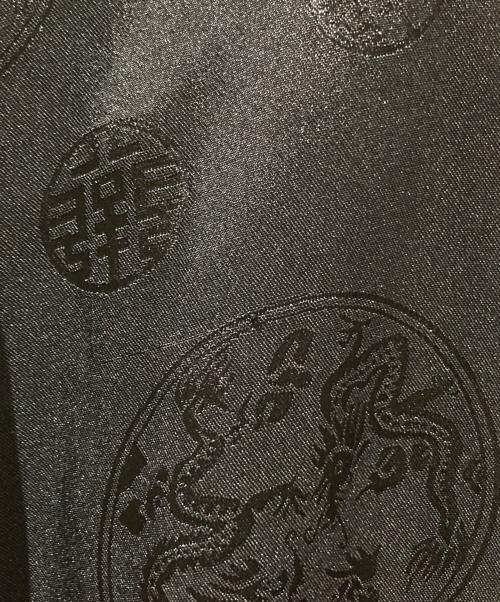 H BEAUTY&YOUTH（エイチ ビューティー&ユース）H BEAUTY&YOUTH (エイチ ビューティー&ユース) 刺繍チャイナシャツ ブラック サイズ:2の古着・服飾アイテム