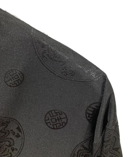 H BEAUTY&YOUTH（エイチ ビューティー&ユース）H BEAUTY&YOUTH (エイチ ビューティー&ユース) 刺繍チャイナシャツ ブラック サイズ:2の古着・服飾アイテム