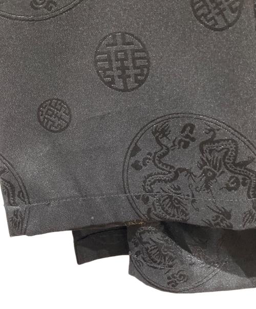 H BEAUTY&YOUTH（エイチ ビューティー&ユース）H BEAUTY&YOUTH (エイチ ビューティー&ユース) 刺繍チャイナシャツ ブラック サイズ:2の古着・服飾アイテム