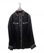 SUPREMEシュプリーム）の古着「16AWウエスタンレーヨンシャツ」｜ブラック