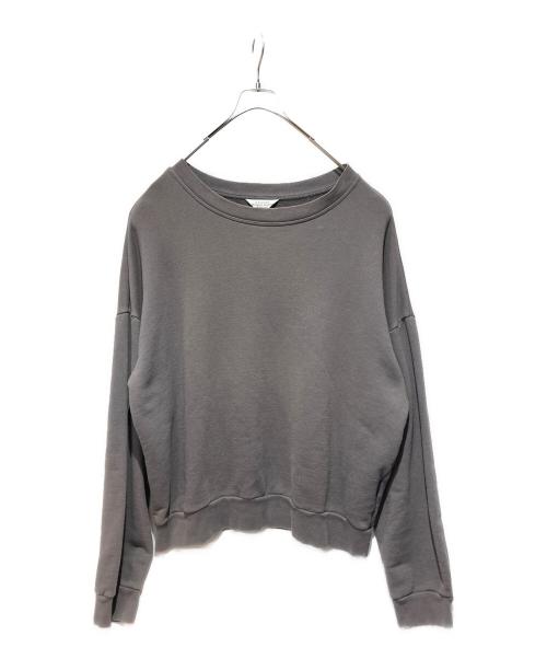 UNUSED（アンユーズド）UNUSED (アンユーズド) COTTON CREW グレー サイズ:４の古着・服飾アイテム