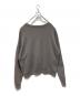 UNUSED (アンユーズド) COTTON CREW グレー サイズ:４：6000円