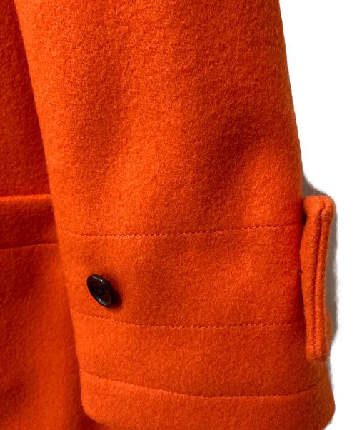 J.PRESS（ジェイプレス）J.PRESS (ジェイプレス) 1/10 HARD MELTON DUFFLE COAT オレンジ サイズ:Lの古着・服飾アイテム
