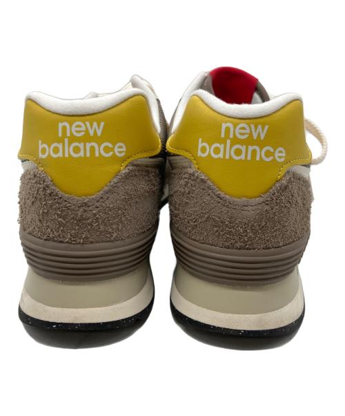 NEW BALANCE（ニューバランス）NEW BALANCE (ニューバランス) BEAMS (ビームス) 574 ベージュ サイズ:26㎝の古着・服飾アイテム