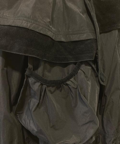 EIKO KONDO（エイココンドウ）EIKO KONDO (エイココンドウ) デザインスカート ブラック サイズ:FREEの古着・服飾アイテム