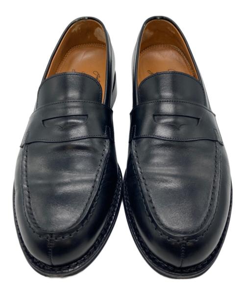 Jalan Sriwijaya（ジャランスリウァヤ）Jalan Sriwijaya (ジャランスリウァヤ) green label relaxing (グリーンレーベルリラクシング) コインローファー ブラック サイズ:39の古着・服飾アイテム