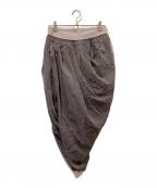 MA JULIUSエムエイユリウス）の古着「ツイステッドスカート」｜グレー