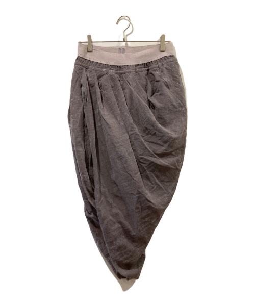 MA JULIUS（エムエイユリウス）MA JULIUS (エムエイユリウス) ツイステッドスカート グレー サイズ:2の古着・服飾アイテム