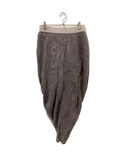 MA JULIUS（エムエイユリウス）MA JULIUS (エムエイユリウス) ツイステッドスカート グレー サイズ:2の古着・服飾アイテム