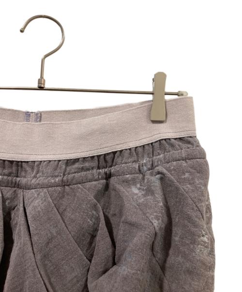 MA JULIUS（エムエイユリウス）MA JULIUS (エムエイユリウス) ツイステッドスカート グレー サイズ:2の古着・服飾アイテム