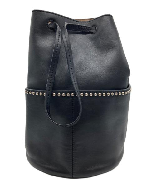 J&M DAVIDSON（ジェイ＆エム デヴィッドソン）J&M DAVIDSON (ジェイ＆エム デヴィッドソン) MINI DAISY 巾着バッグ ブラックの古着・服飾アイテム