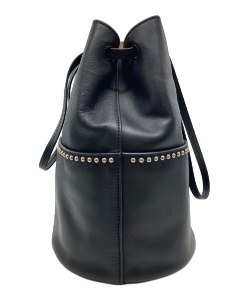 J&M DAVIDSON（ジェイ＆エム デヴィッドソン）J&M DAVIDSON (ジェイ＆エム デヴィッドソン) MINI DAISY 巾着バッグ ブラックの古着・服飾アイテム