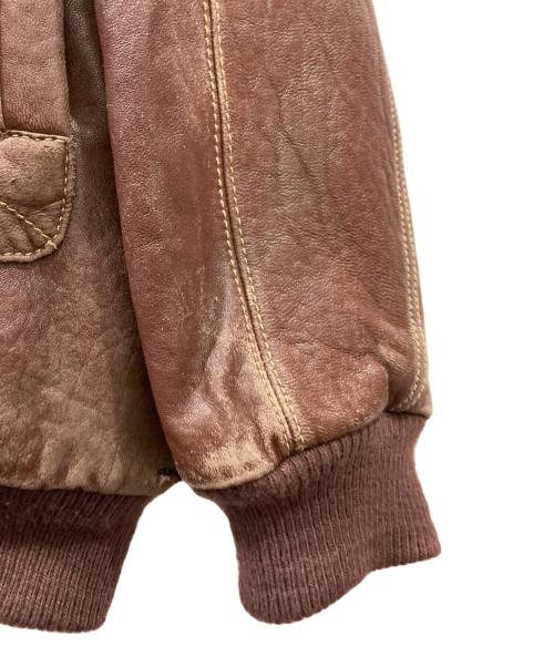 SEAN JOHN（ショーンジョン）SEAN JOHN (ショーンジョン) レザージャケット ブラウン サイズ:XXLの古着・服飾アイテム