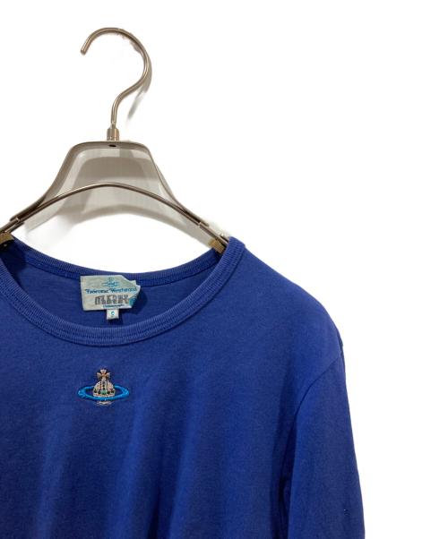Vivienne Westwood（ヴィヴィアンウエストウッド）Vivienne Westwood (ヴィヴィアンウエストウッド) オーブロゴカットソー ネイビー サイズ:Ｓの古着・服飾アイテム