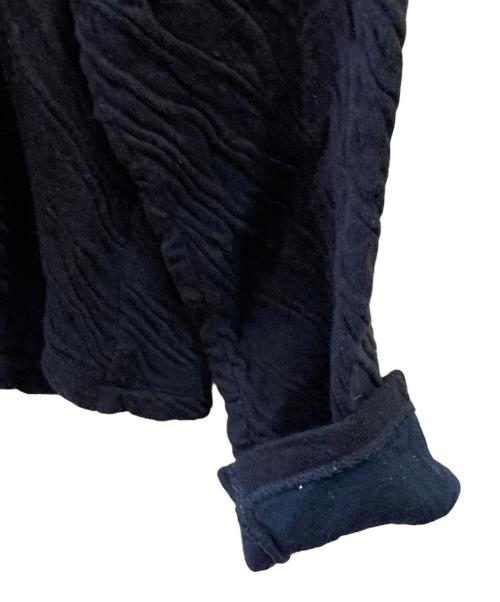 Vivienne Westwood man（ヴィヴィアン ウェストウッド マン）Vivienne Westwood man (ヴィヴィアン ウェストウッド マン) オーブ刺繍 リンクル デザインニット ネイビー サイズ:44の古着・服飾アイテム