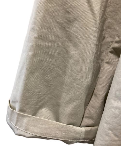 EMPORIO ARMANI（エンポリオアルマーニ）EMPORIO ARMANI (エンポリオアルマーニ) ナイロンステンカラーコート ベージュ サイズ:80の古着・服飾アイテム