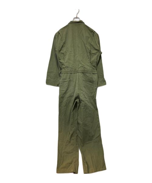 US ARMY（ユーエスアーミー）US ARMY (ユーエスアーミー) ミリタリーヘリンボーンオールインワン オリーブ サイズ:表記無しの古着・服飾アイテム