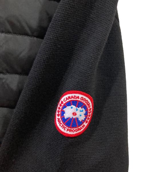 CANADA GOOSE（カナダグース）CANADA GOOSE (カナダグース) HYBRIDGE KNIT ANORAK ブラック サイズ:XLの古着・服飾アイテム
